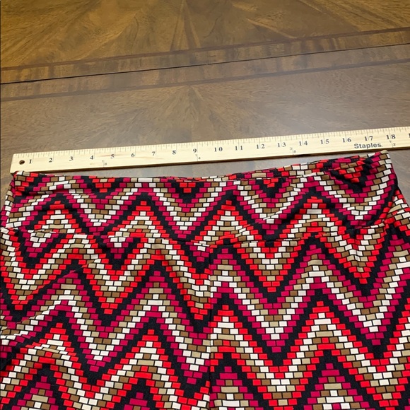 🎅 NO BOUNDARIES High Rise Geometric Flare Geo Pants NWT XXXL - Picture 15 of 15